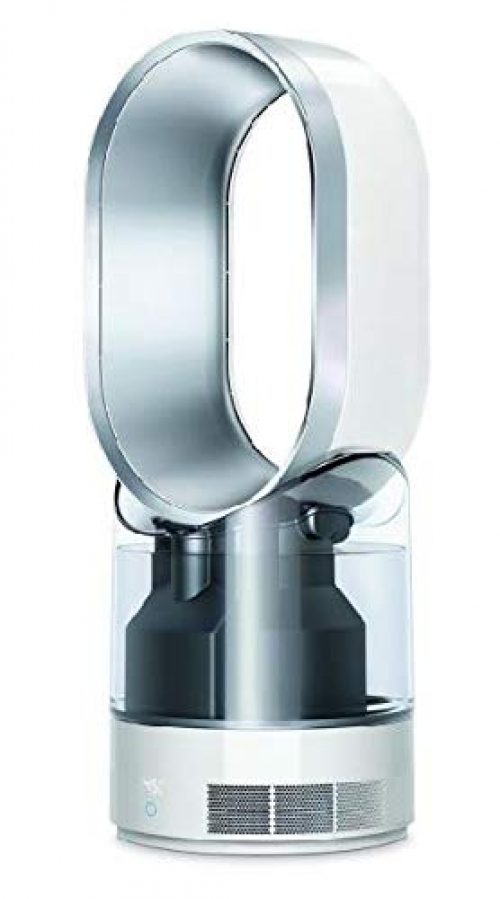 Dyson AM10 Luftbefeuchter (mit Ultraviolet Cleanse- und Ultraschall-Technologie inkl. Fernbedienung, Energieeffizienter Ventilator und Luftbefeuchtungsgerät mit Raumklimakontrolle)